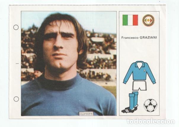 Postais: Cromo Estrellas del Mundial 82 numero 098: Francesco Graziani-Italia - varios
