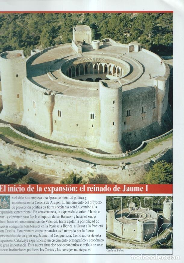 Postkarten: Historia de Catalunya: fasciculo : El inicio de la expansion: el reinado de Jaume I - varios