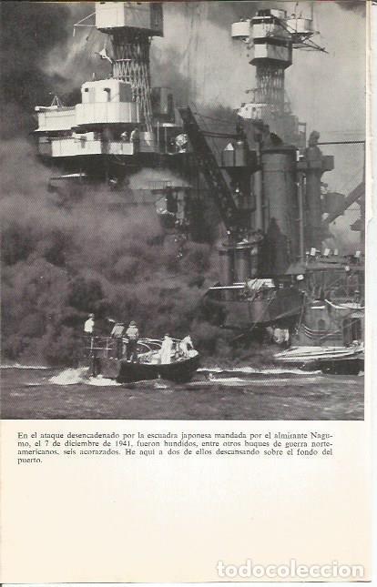 Cartoline: LAMINA 27047: Ataque del Almirante Nagumo en 1941 - Luis de la Sierra