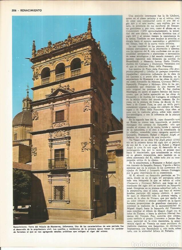 Postkarten: LAMINA MONITOR 01092: Torre del Palacio de Monterrey, Salamanca - Varios