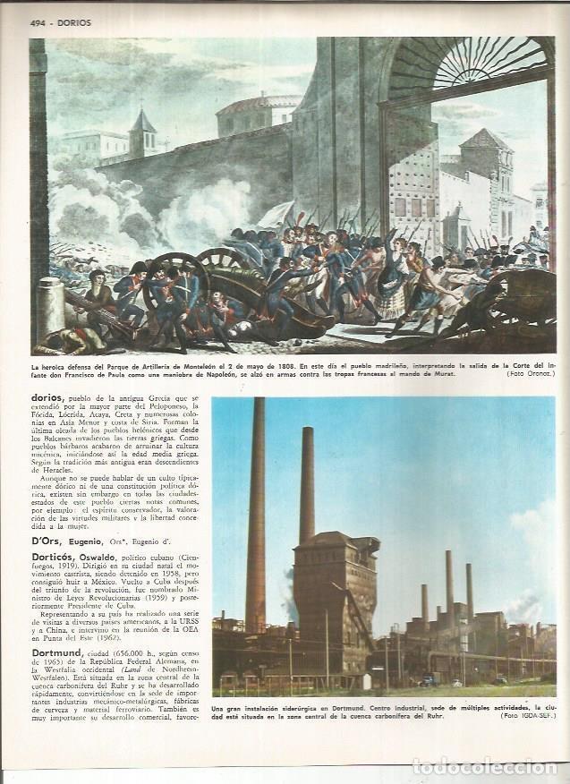 Cartoline: LAMINA MONITOR 01184: Fabrica en Dortmund y defensa del Parqie de Artilleria de Monteleon - Varios