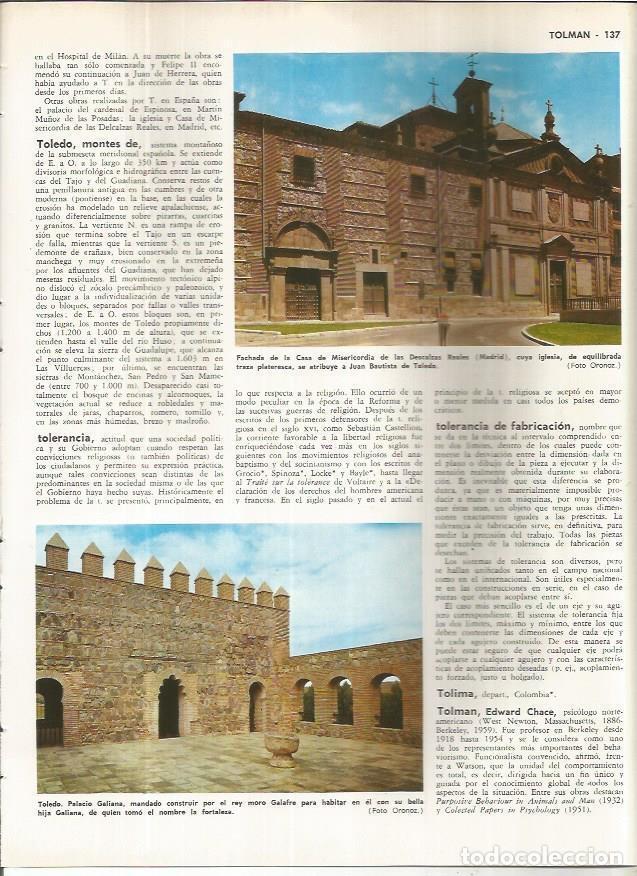 Postais: LAMINA MONITOR 01202: Casa de Misericordia, Madrid y Palacio Galiana, Toledo - Varios