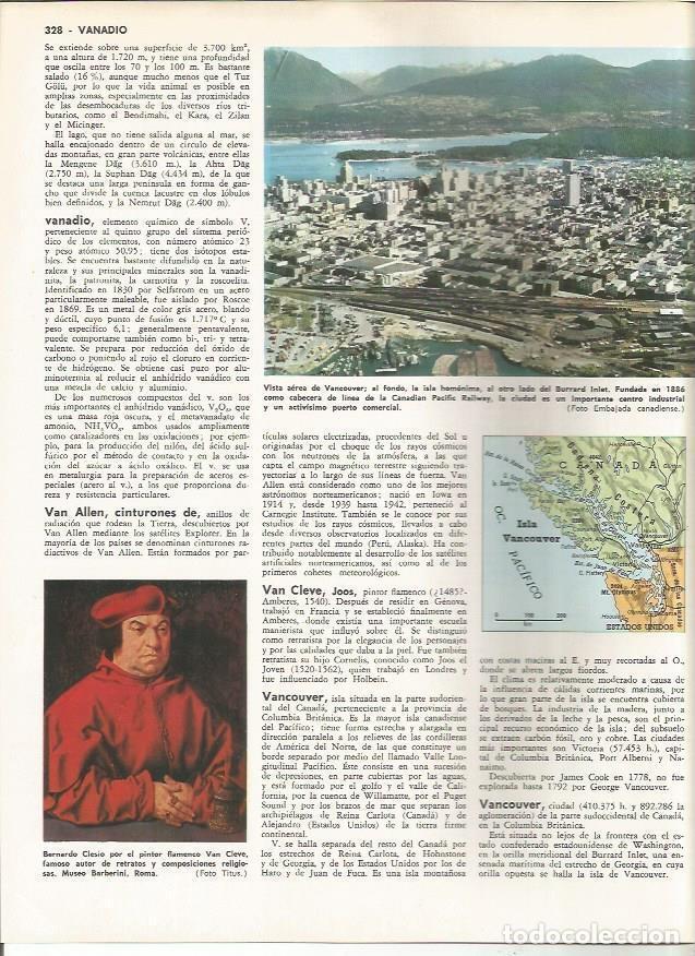 Postkarten: LAMINA MONITOR 0896: Vista aerea de Vancouver, Canada - Varios