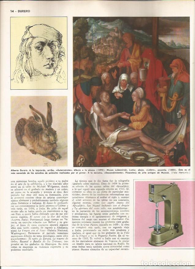 Cartoline: LAMINA MONITOR 0942: Obras de Alberto Durero - Varios