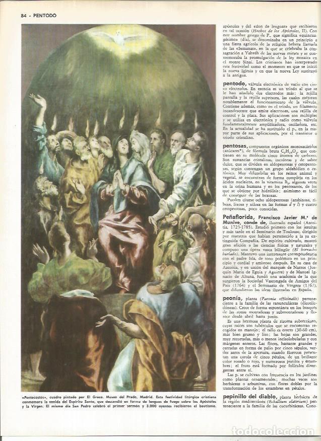 Cartoline: LAMINA MONITOR 01028: Pentecostes, por El Greco - Varios