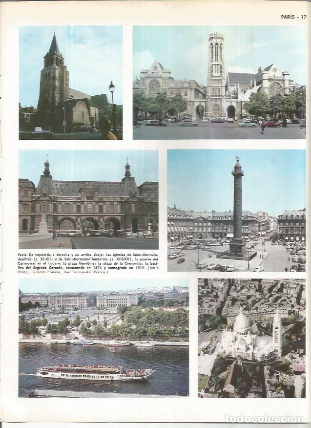 Cartoline: LAMINA MONITOR 01017: Vistas de Paris - Varios