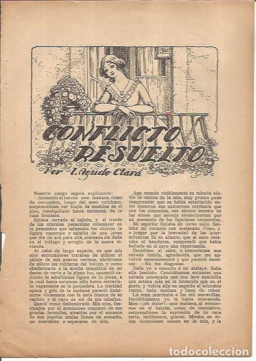 Cartoline: LAMINA 27173: Ilustracion para Conflicto resuelto - VVAA