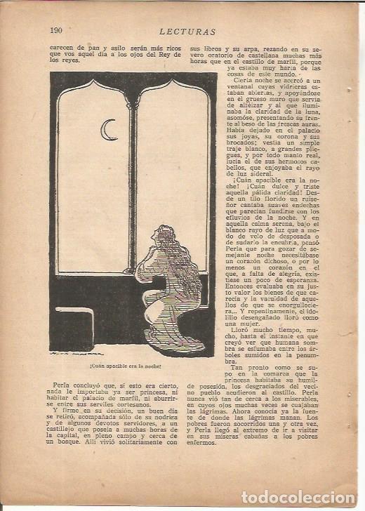 Postales: LAMINA 27177: El cuento de la princesa Perla, ilustracion - VVAA