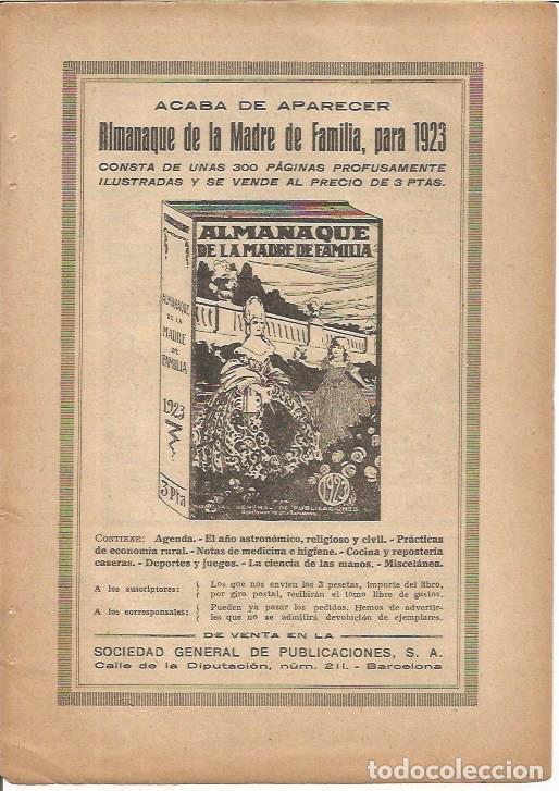 Postales: LAMINA 27187: Publicidad de Almanaque de la Madre de Familia - VVAA