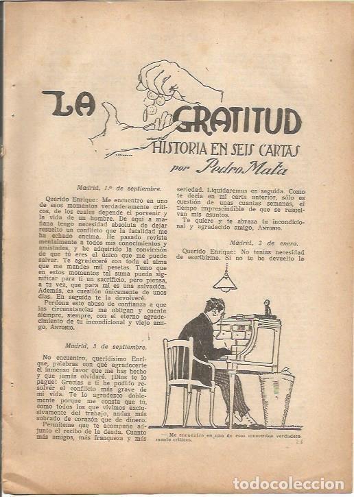 Postales: LAMINA 27166: Ilustracion de Longoria para La gratitud, de Pedro Mata - VVAA