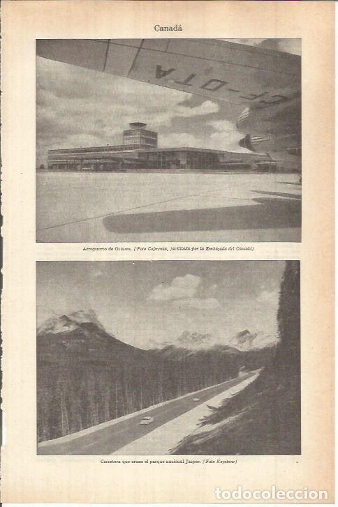 Postales: LAMINA ESPASA 38038: Aeropuerto de Ottawa, Canada - Varios