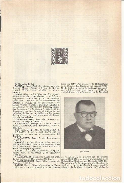 Cartoline: LAMINA ESPASA 37998: Jose Babini - Varios