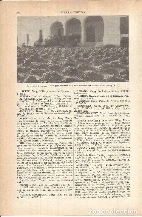 Cartoline: LAMINA ESPASA 38192: Uva para vino en Jerez de la Frontera - Varios