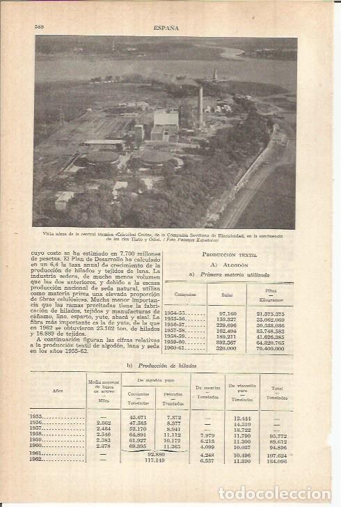 Postais: LAMINA ESPASA 38111: Central termica Cristobal Colon en Andalucia - Varios