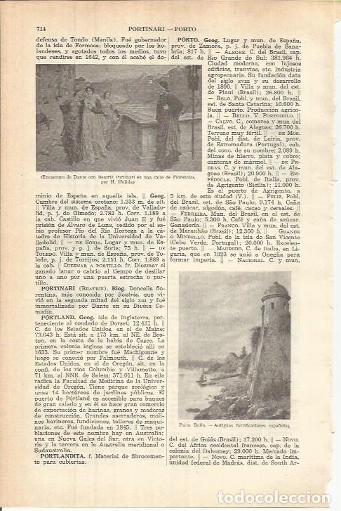 Cartes Postales: LAMINA ESPASA 37834: Fortificaciones en Porto Bello, Brasil - Varios