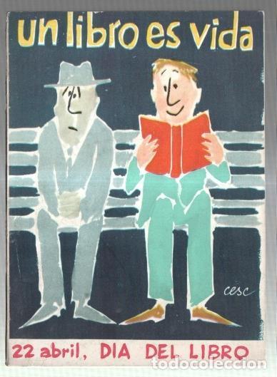 Cartes Postales: Libro catalogo Dia del Libro 22 abril 1961 -