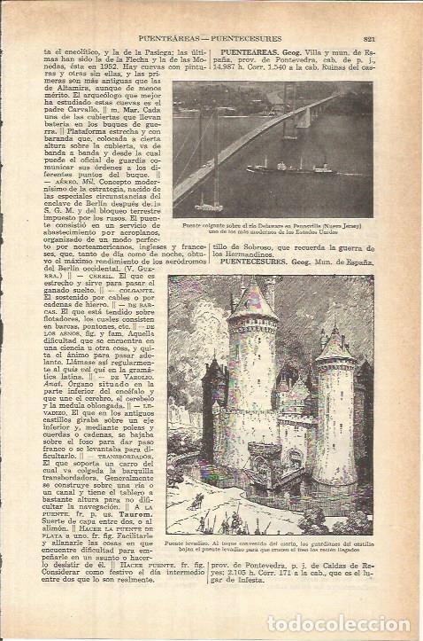 Cartes Postales: LAMINA ESPASA 37844: Puente en Pennsville, Estados Unidos - Varios