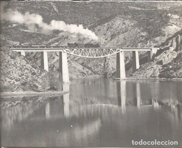 Cartes Postales: LAMINA V00305: Ferrocarril en el puente de Santa Linya, Lerida - J. Vallverdu - T. Sirera
