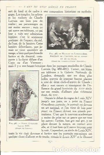 Cartes Postales: LAMINA V00226: Luis XIII, por Simon Guillain - Salomon Reinach