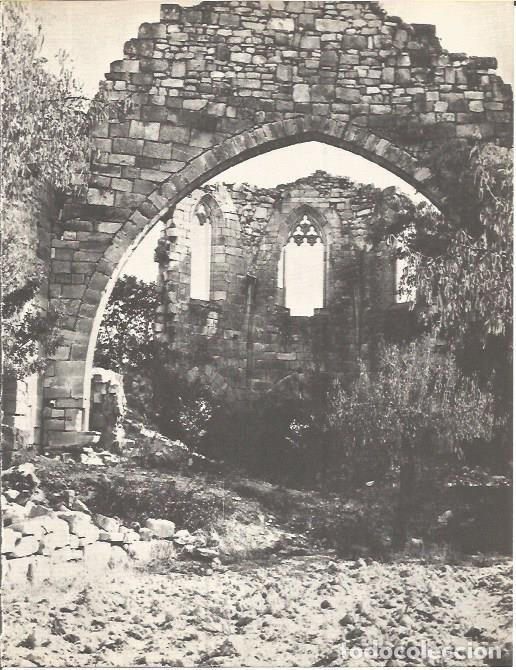 Cartes Postales: LAMINA V00267: Ruina en Vallsanta, Lerida - J. Vallverdu - T. Sirera