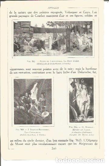 Cartes Postales: LAMINA V00243: Obras de P. de Chavannes, J. Dagnan-Bouveret y G. Moreau - Salomon Reinach