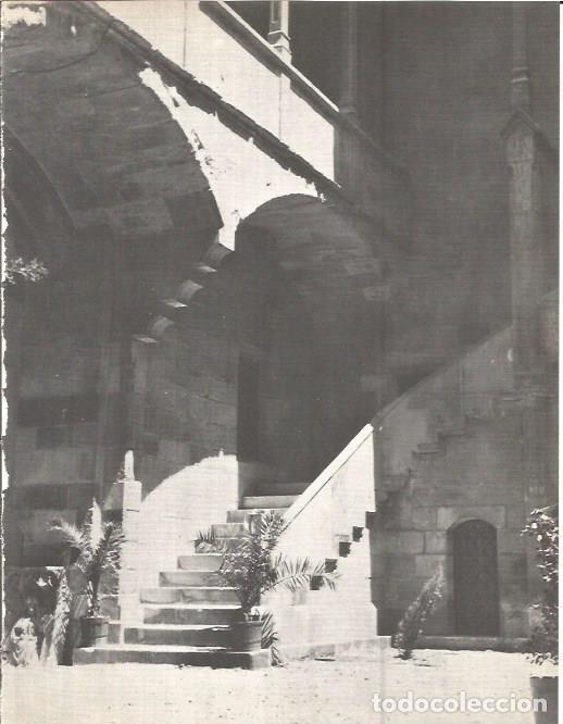 Cartes Postales: LAMINA V00293: Patio del Hospital de Santa Maria, Lerida - J. Vallverdu - T. Sirera