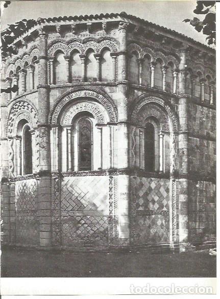 Postales: LAMINA V00365: Abside Iglesia de Rioux, Francia - Rene Crozet