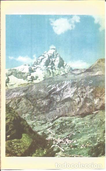 Postales: LAMINA V00385: Monte Cervino desde el Valtournanche, Italia - VVAA