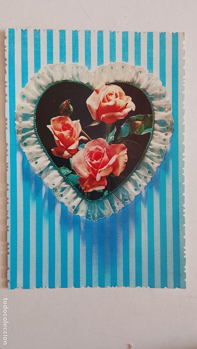 Cartes Postales: haga su oferta en apartado de postales de flores perros y gatos - POSTAL ANTIGUA