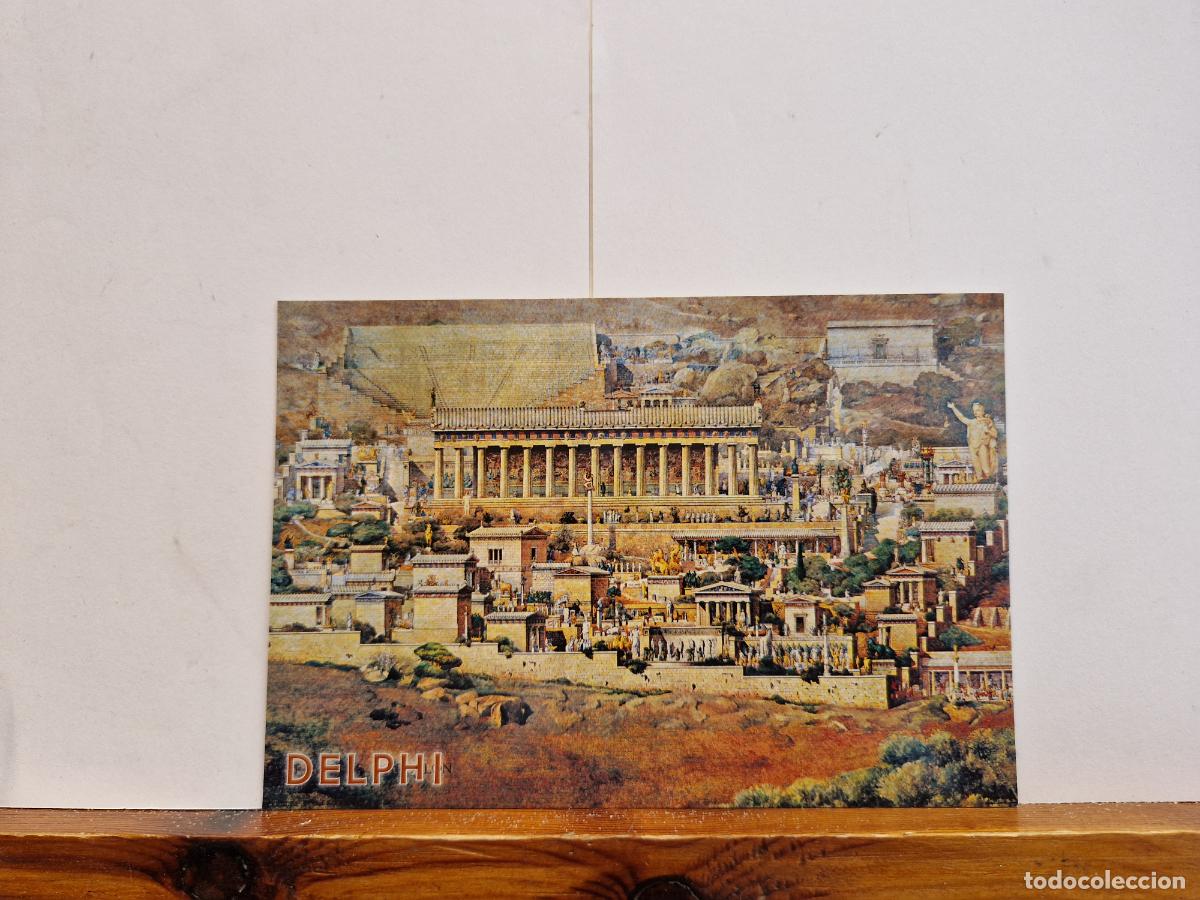 Postales: BONITA POSTAL NUEVA. DELPHI. TEMPLO SAGRADO - Foto 1