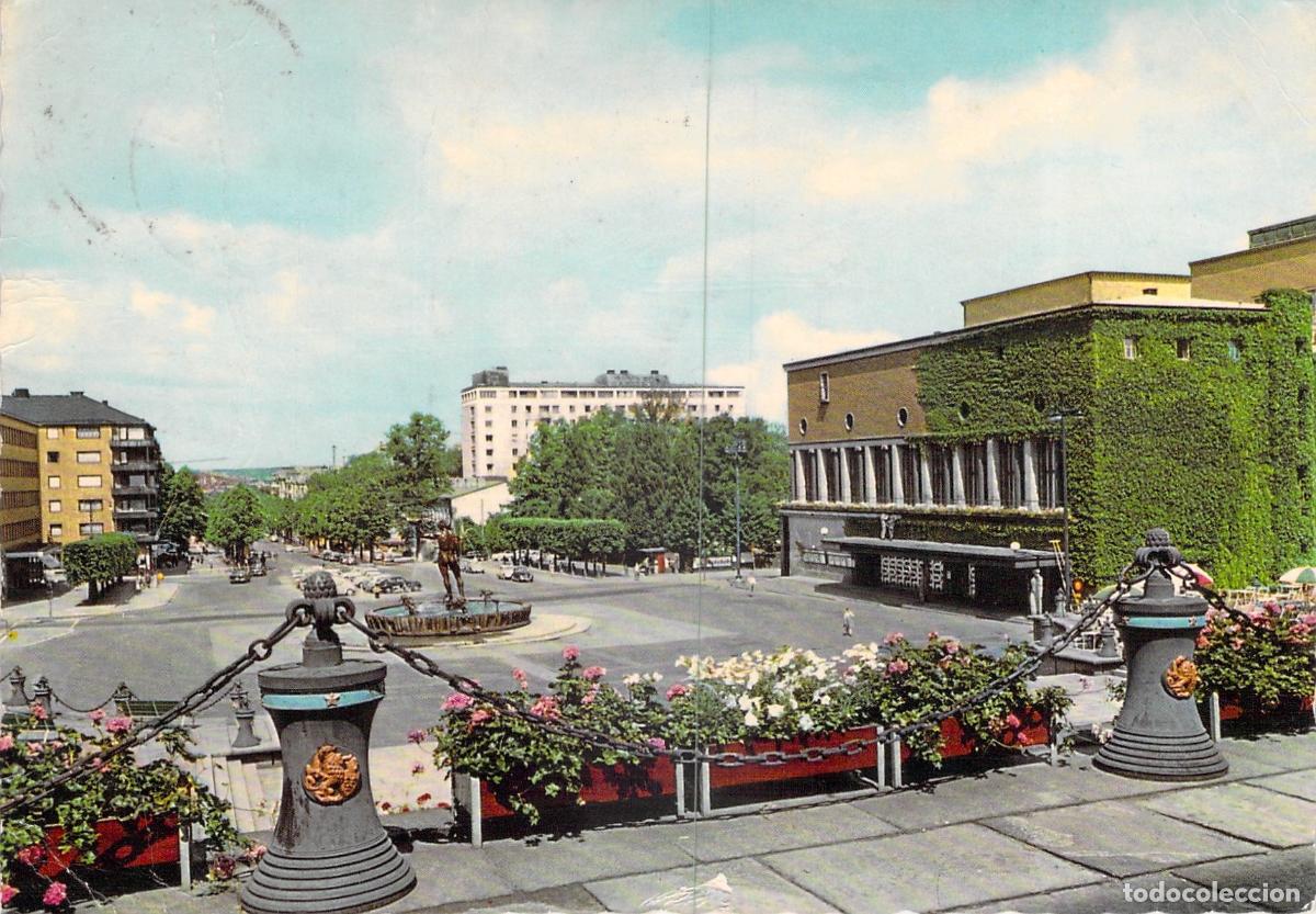 Postales: Postal de G&ouml;taplatsen en Gotemburgo, Suecia