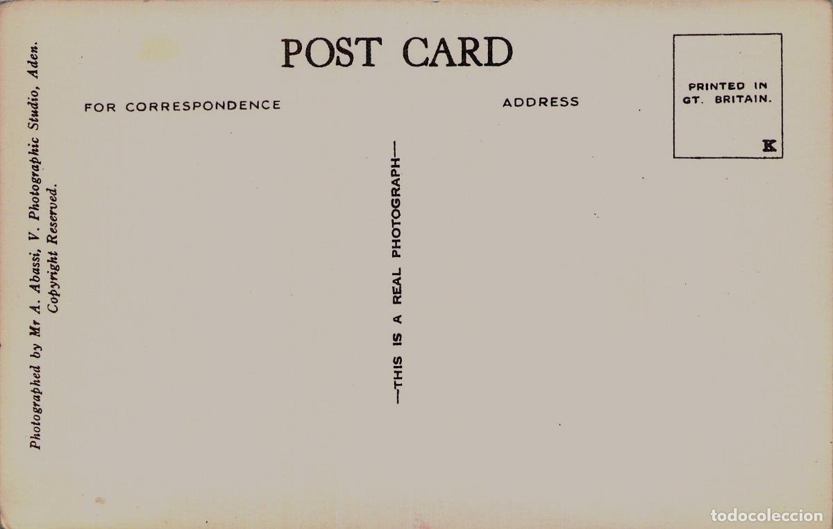 Postales: Postal de Steamer Point, Aden - Edificio Cowasjee Dinshaw & Bros - Foto 2