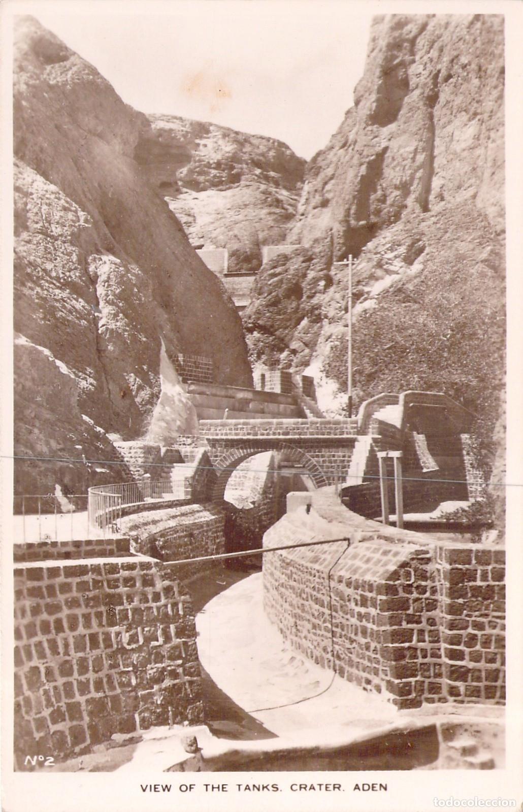 Postales: Tarjeta Postal Tanques de Tawila en Crater Aden Yemen