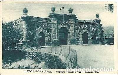 Postales: Portugal & Marcofilia, Lisboa, Parque Eduardo VII, Estufa Fria, Ribeira Brava, Tabua 1952 (73)