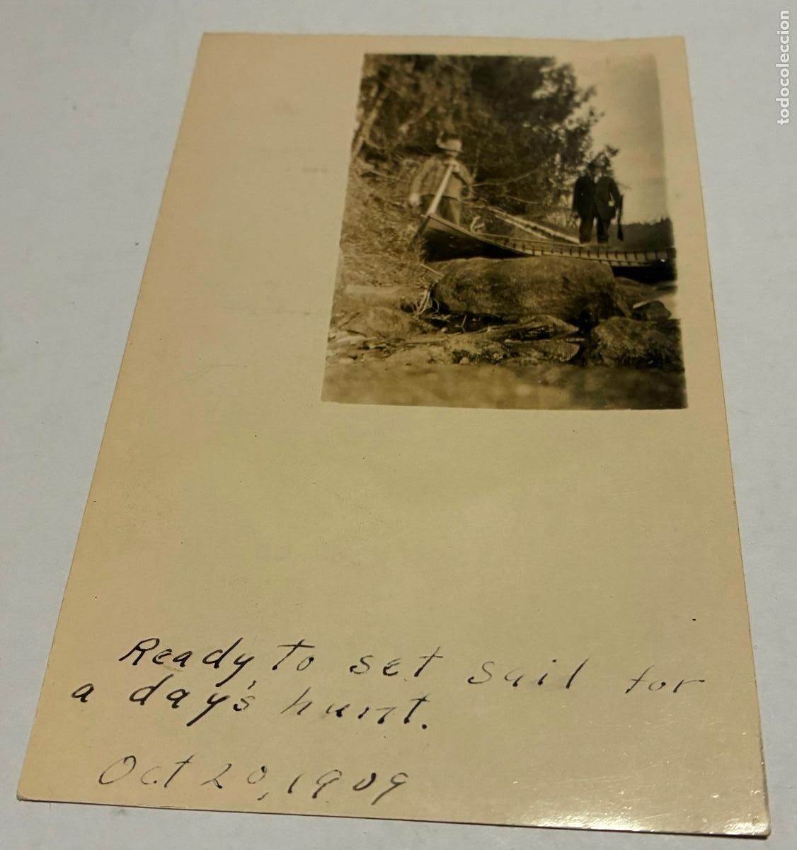 Postales: ANTIGUA POSTAL FOTOGRAFICA, 1909,