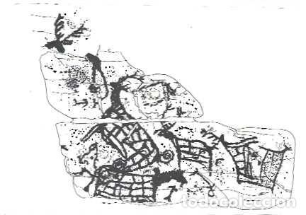 Postales: Portugal ++ y Arte Rupestre del Valle del Tajo, Detalle de Rocha Fratel, V. Rod&atilde;o, Ed. C. Branco (1)