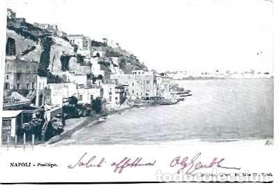 Postales: Italia & Marcofilia, Napoli Posillipo, Rd. Adinolfi Domenico, Porto Portugal (26855)