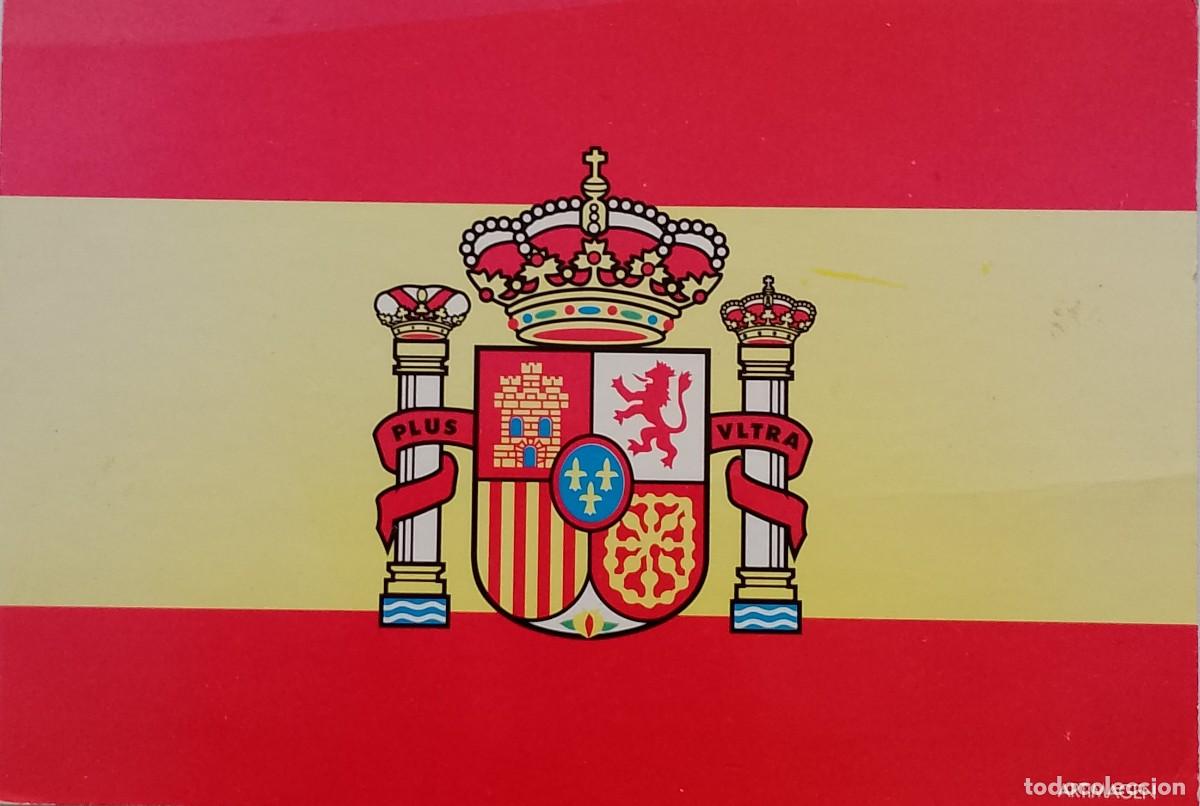Postales: POSTAL DE LA BANDERA DE ESPA&Ntilde;A