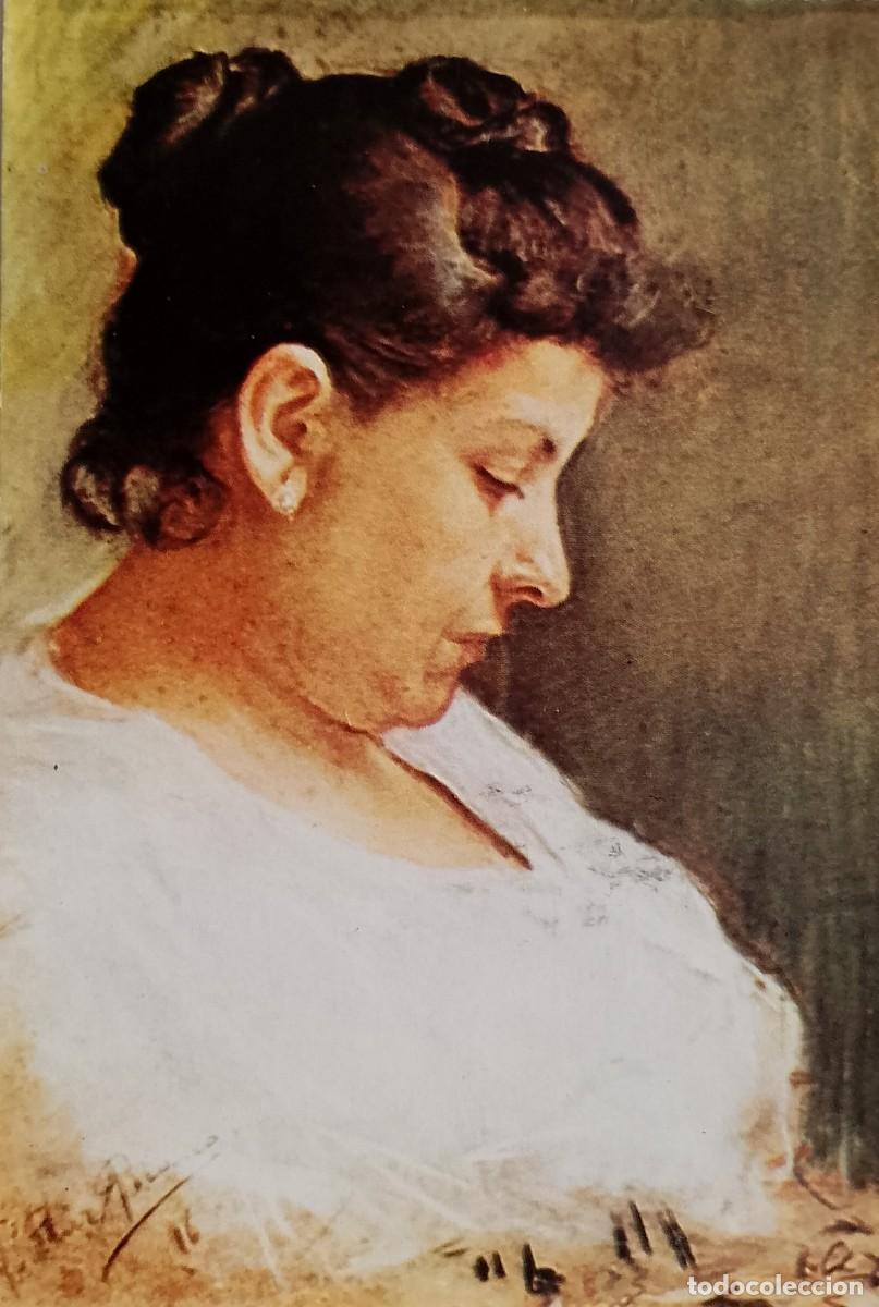 Postales: POSTAL DE PICASSO PINTURA A SU MADRE MARIA PICASSO LOPEZ