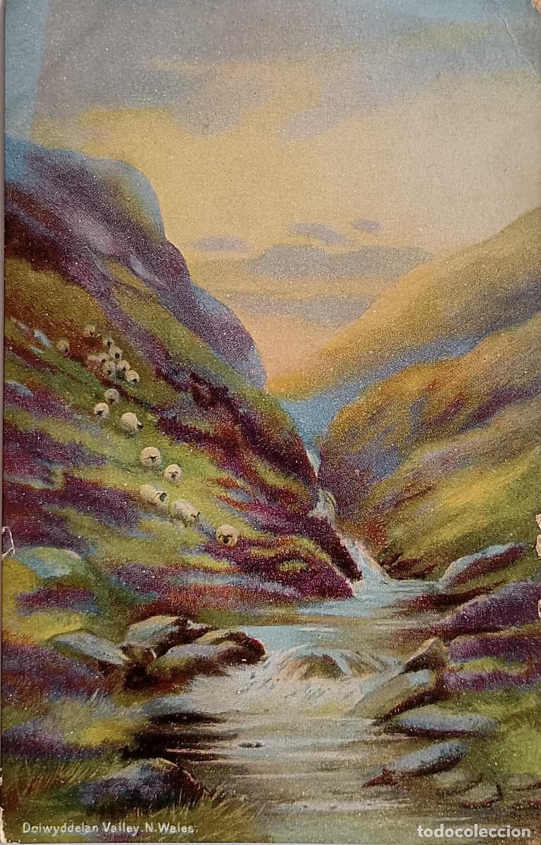Postales: (lote3)POSTAL DE N.WALES DOLWYDDELAN WALLEY - Foto 1