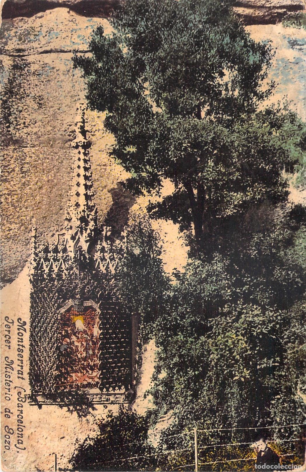 Postales: Postal de Montserrat Barcelona Tercer Misterio de Gozo Purger & Co