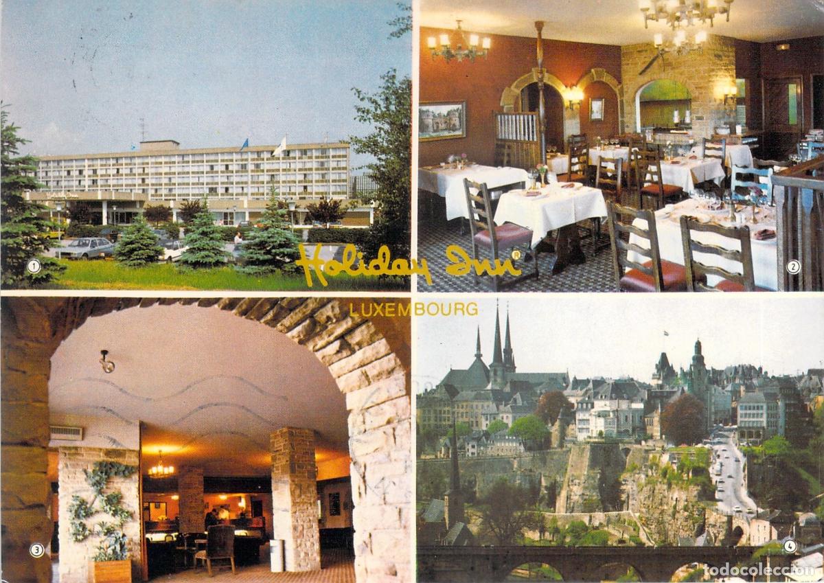 Postales: Postal del Hotel Holiday Inn en Luxemburgo con Vistas y Restaurante