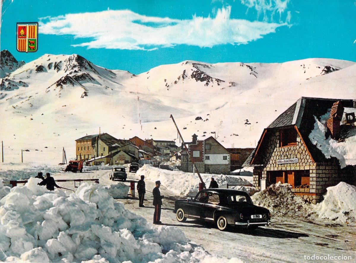 Postales: Postal de Pas de la Casa, Andorra - Aduana Francesa en la Nieve