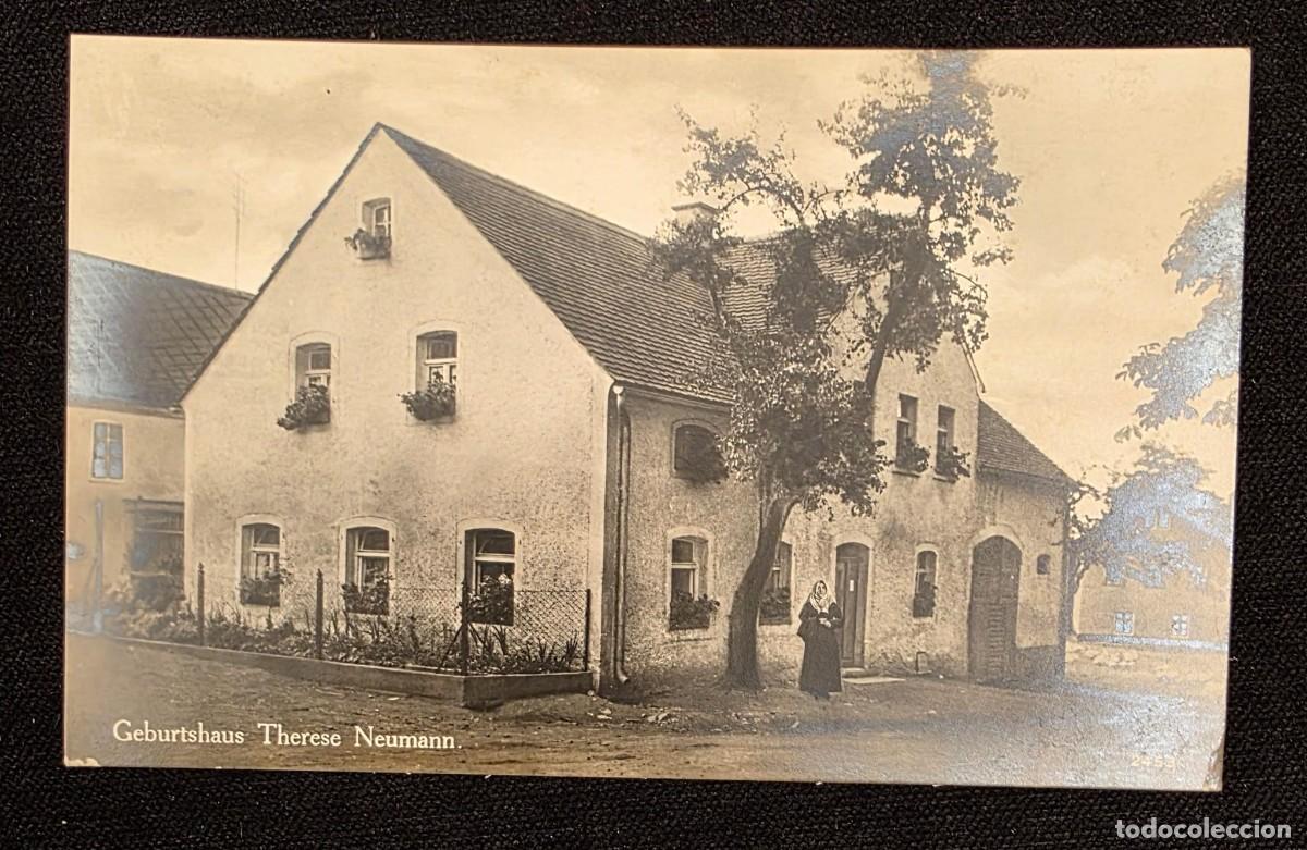 Postales: P.933 Postal antigua Alemania &ndash; Casa natal de Therese Neumann (Geburtshaus) Konnersreuth