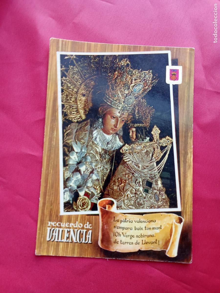 Postales: Postal N&ordm;1156 Valencia: Nuestra se&ntilde;ora de los desamparados P.2490