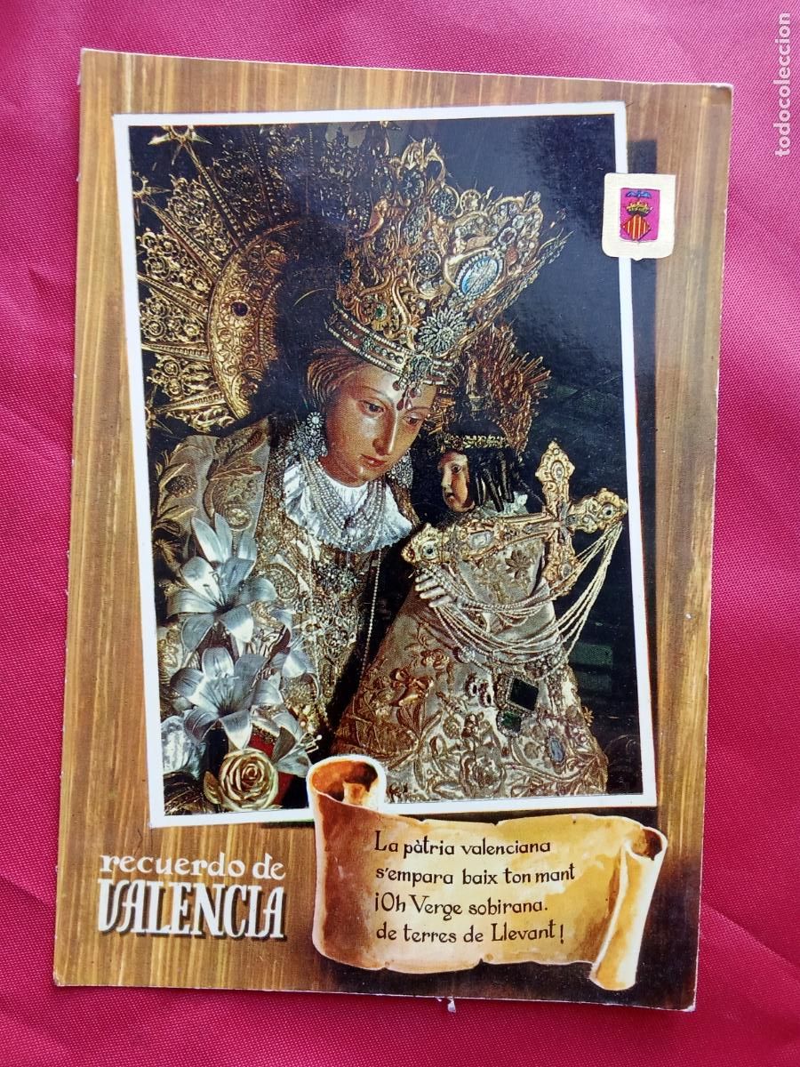 Postales: Postal N&ordm;1156 Valencia: Nuestra se&ntilde;ora de los desamparados P.2494