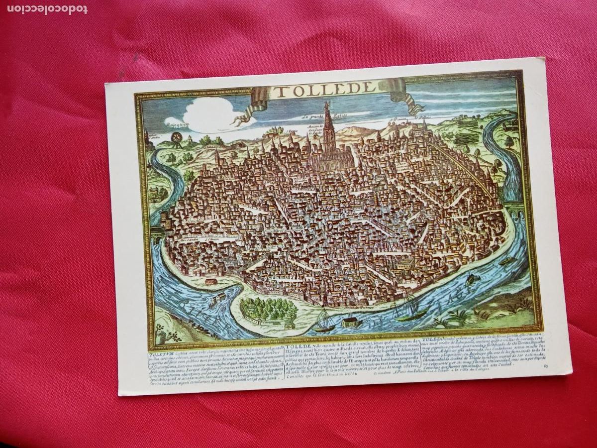 Postales: Postal Plano antiguo de Toledo P.2497