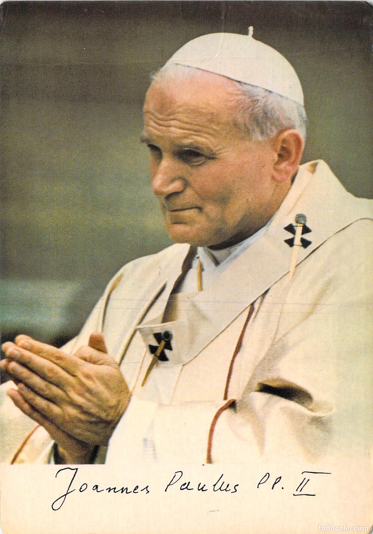 Postales: Postal del Papa Juan Pablo II en Oraci&oacute;n, Vaticano