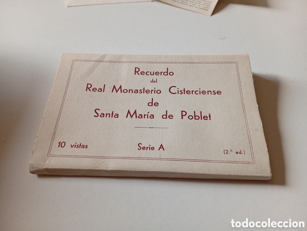 Postales: Postal Real Monasterio cisterciense de Santa Mar&iacute;a de Poblet