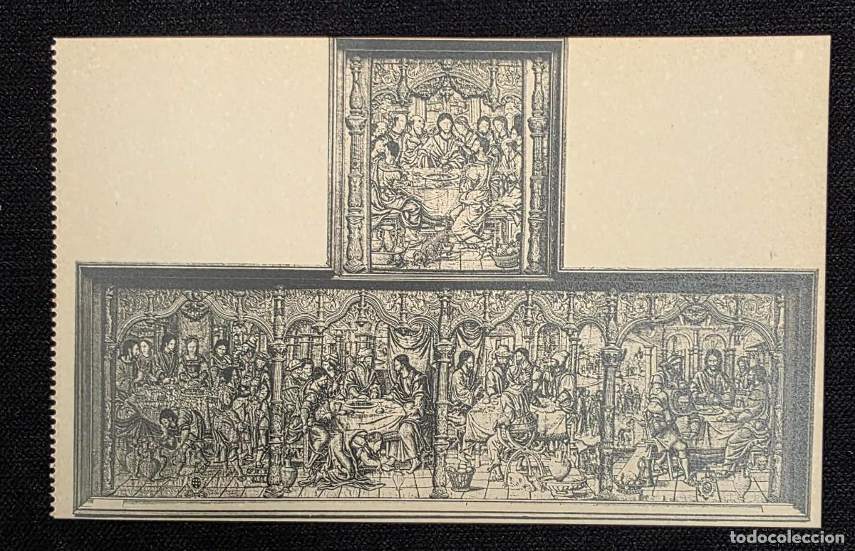 Postales: P.946 Postal antigua Bruxelles Muse&eacute;s Royaux du Cinquantenaire tapiz Hotel de Nassau siglo XVI